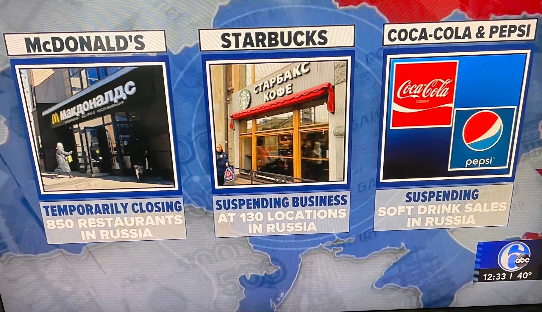 Fast Food Leaves Russia